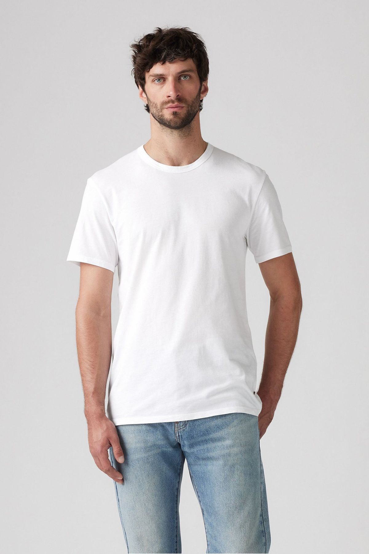  Classic White Cotton T-Shirt