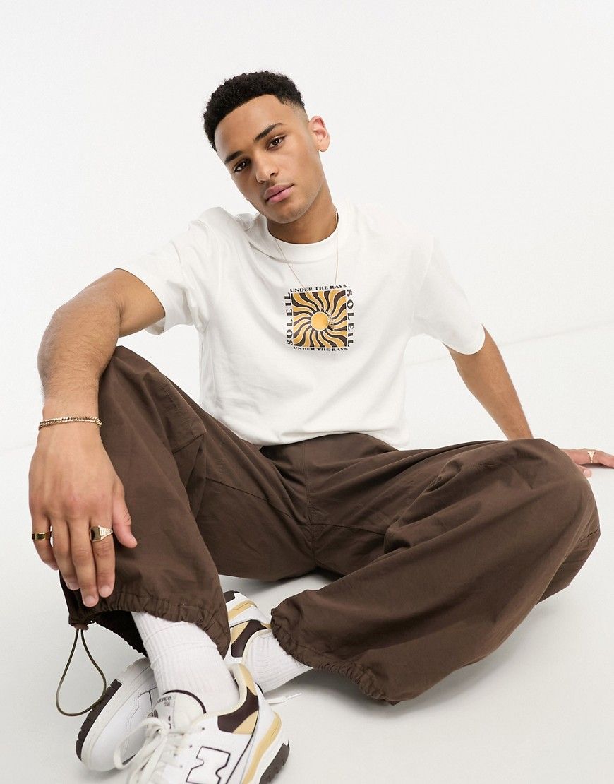 Beige Minimalist T-Shirt