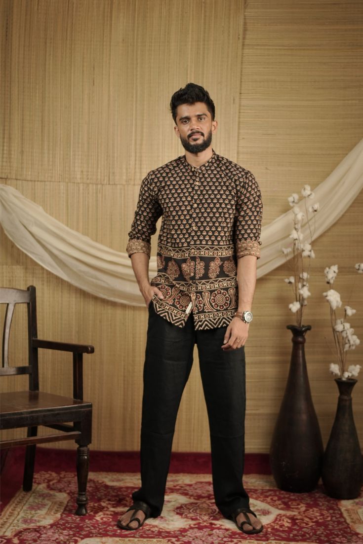 Printed Cotton Kurta